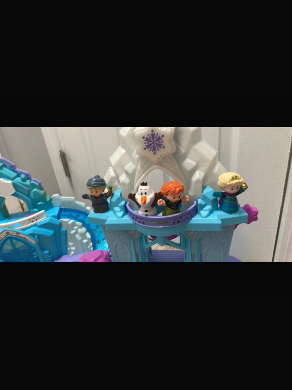 Disney Little People Frozen Ice Castle Olaysets with 4 Figures Fisher-Price - Picture 2 of 9